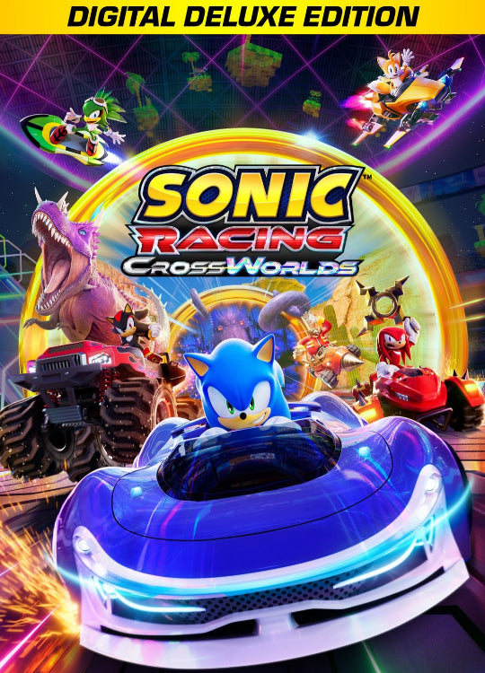 Sonic Racing CrossWorlds PC Steam Deluxe Edition — Mídia Digital